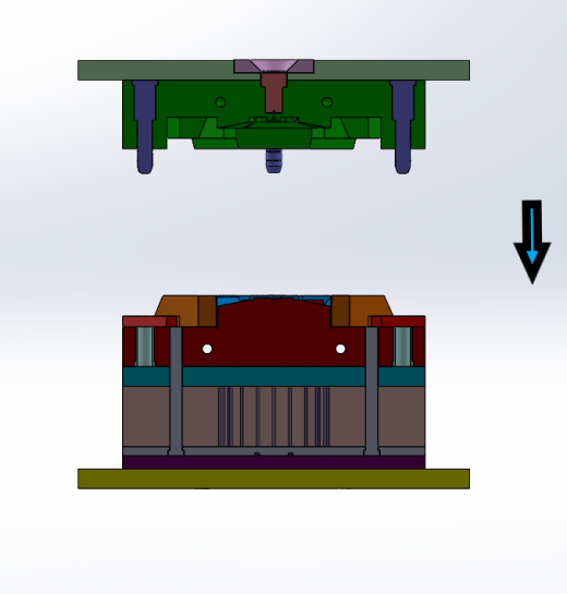 CPU风扇挡板模具缩略图